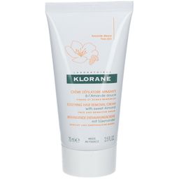 Klorane Amande Douce Crème Dépilatoire apaisante |  Visage & Zones Sensibles