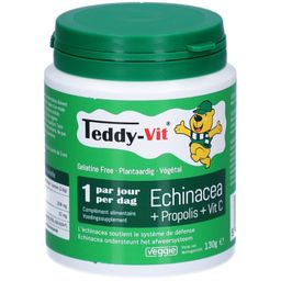 Teddy-Vit Vitamine C/Echinacea/Propolis Beertjes