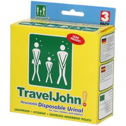 Travel John Disposable Urinaire
