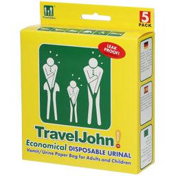 Travel John Sacs De Vomissement 5 Pc