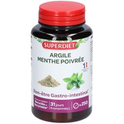 Superdiet Argile Verte Montmorillonite - Menthe Poivrée