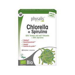 Physalis® Chlorella + Spirulina Bio