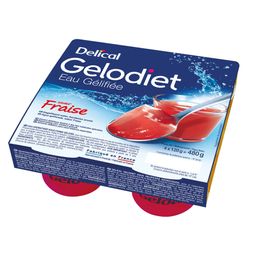 Delical Gelodiet Gelwater Gesuikerd Aardbei