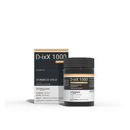 ixX Pharma D-ixX 1000 | Vitamine D3 1000 UI | Vitamine D3 25 µG | Immunité et os