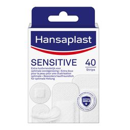 Hansaplast Pansement Sensitive | Idéal peaux sensibles | Convient aux diabétiques