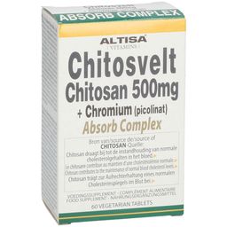 Altisa® Chitosvelt Chitosan + Chroom 500mg