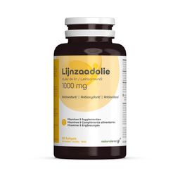 Natural Energy Lijnzaadolie | 1000 mg lijnzaadolie