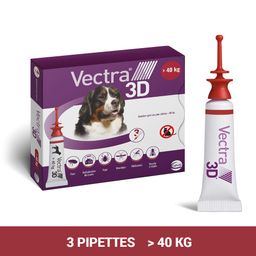 Vectra® 3D Solution Spot-On pour Chiens de +40 kg