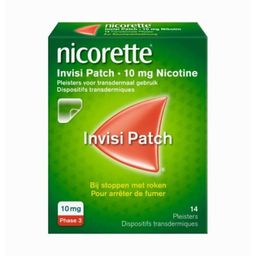 Nicorette® Invisi Patch 10mg Nicotine | Pleister Stoppen met Roken