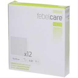Febelcare Gaze Stérile 10x10cm