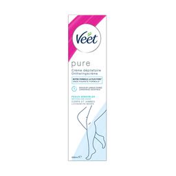 Veet Pure Crème Dépilatoire Corps et Jambes Peaux Sensibles