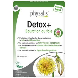 Physalis Detox+ | Met kurkuma ter ondersteuning van vetvertering | Vegan detoxkuur met mariadistel en artisjok