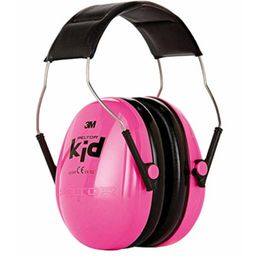 3M™ PELTOR™ Kid casque antibruit H510AKG | Réglable | Pour enfants à partir de 5 ans | Coussinets doux | SNR 27 dB | Rose