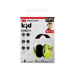 Peltor Kid Gehoorbescherming Neon Groen