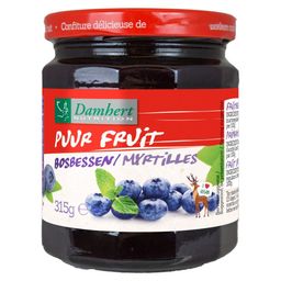 Damhert Confituur Bosbessen - 100% Fruit (zonder toegevoegde suiker)