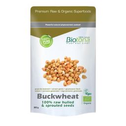 Biotona Buckwheat Raw Hulled & Sprouted Seeds