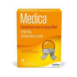 Medica Comprimés our la Gorge Miel | Mal de Gorge