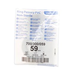 Portex Baarmoederring Diamètre 59 mm Rond Vinyl