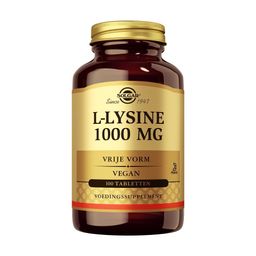 Solgar L-Lysine 1000 mg