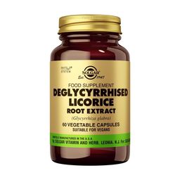 Solgar Deglycyrrhised Licorice Root Extract Zoethout Réglisse