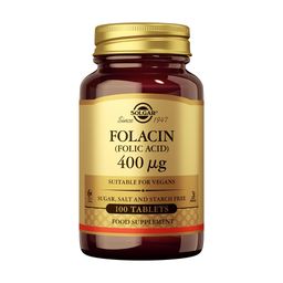 Solgar Folacin 400 mcg | Foliumzuur