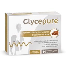 GlycePure® | Bloedsuikerspiegel | Plantenextracten en vitamines | Chroom, Kaneel, Zink, Seleen & Biotine