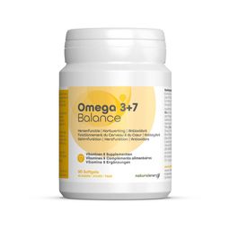 Natural Energy Omega 3+7 Balance | Fonction cérébrale, Fonction cardiaque, stress oxydant vision,