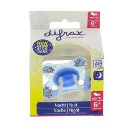 Difrax Fopspeen Dental Glow in the Dark 6 Maanden+