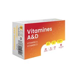 Nutritic Vitamines A&D | Système immunitaire, peau, os & vision