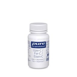 Pure Encapsulations IJzer-C | IJzer met de 'verwerkingshelper' vitamine C