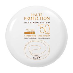 Avène Zon SPF 50 Compact getint sable Hoge zonnebescherming | Make-up intolerante huid