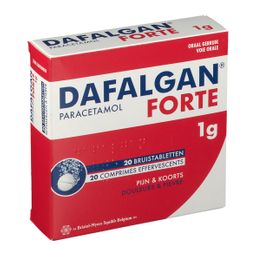 Dafalgan® Forte 1g Paracetamol | Pijn & Koorts