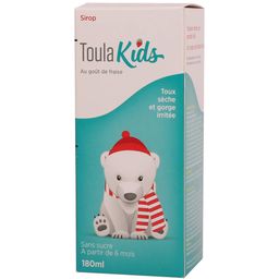 ToulaKids Siroop Aardbei | Droge hoest
