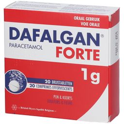 Dafalgan (Impexeco) bruiscompr. Forte (deelb.) 20 x 1 g