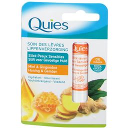 Stick Lèvres Quies Peau Sensible Miel & Gingembre