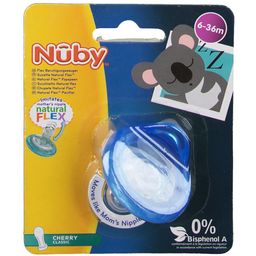 Nuby Fopspeen Natural Flexibel Kers 6-36 Maanden
