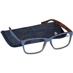 Pharma Glasses Lunettes de Lecture Palerma Jeans +2.00