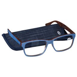 Pharma Glasses Lunettes de Lecture Palerma Jeans +4.00