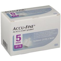 Accu Fine Aiguille 0.25x5 mm 31g