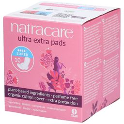 Natracare Serviettes Ultra Extra Super Avec Ailes