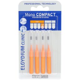 Oral Care Elgydium Clinic Brossette Interdentaire Mono Compact Orange | Fin | ISO 3 1,2mm