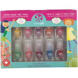 SuncoatGirl Gift Set Party Palette Water-Based Nagellak Kids