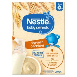 Nestlé® Baby Cereals 5 Granen