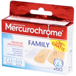 Mercurochrome Familiepleisters