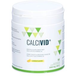 Calcivid 1000mg/800ie Lemon Chew
