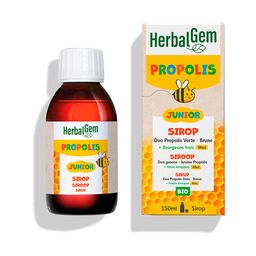 HerbalGem Propolis Junior Bio Siroop | Luchtwegen & Natuurlijke Afweer