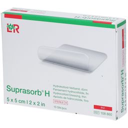 Suprasorb H Pansement Hydrocolloïde Fin 5x5cm