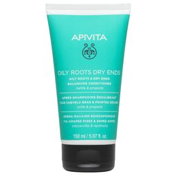 Apivita Oily Roots Dry Ends Après-shampooing Équilibrant Cuir Chevelu Gras & Pointes Sèches