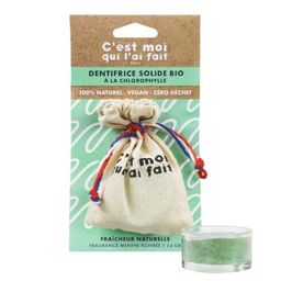 C'est moi qui l'ai fait Tandpasta met Chlorophyl Bio