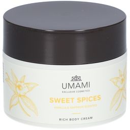 Umami Sweet Spices Rich Body Cream Vanille & Saffraan